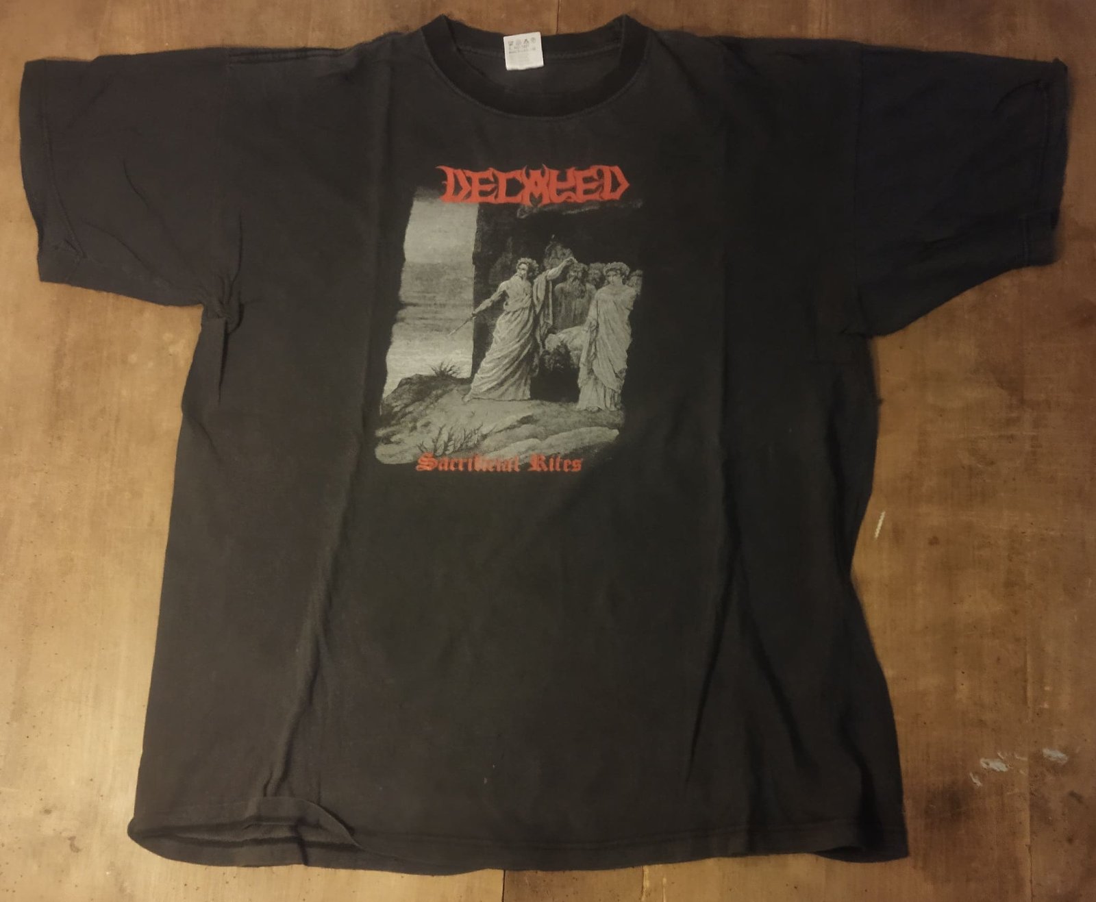 DECAYED - sacrificial rites - TSHIRT (2nd hand) - Drakkar 666