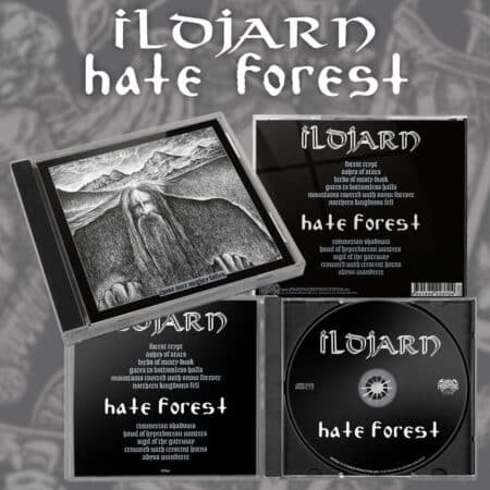 ildjarn / hate forest those once mighty fallen cd