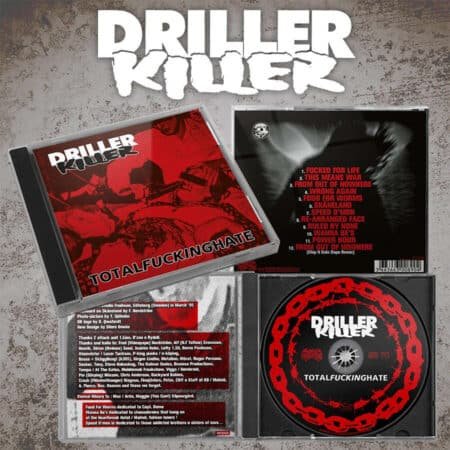 driller killer total fucking hate cd