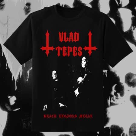 vlad tepes black legions metal tshirt