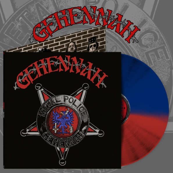 gehennah metal police gatefold half lp