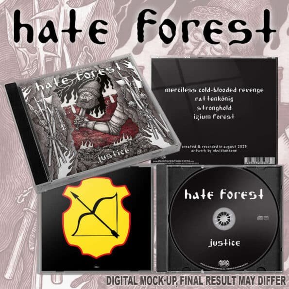 hate forest purity cd