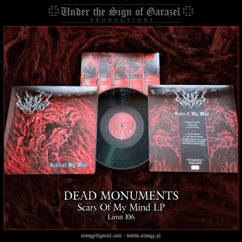 dead monuments scars of my mind lp