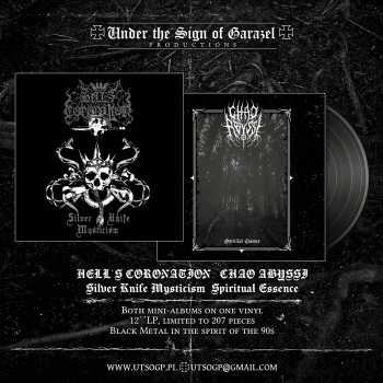 hell's coronation / chao abyssi silver knife mysticism / spiritual essence lp