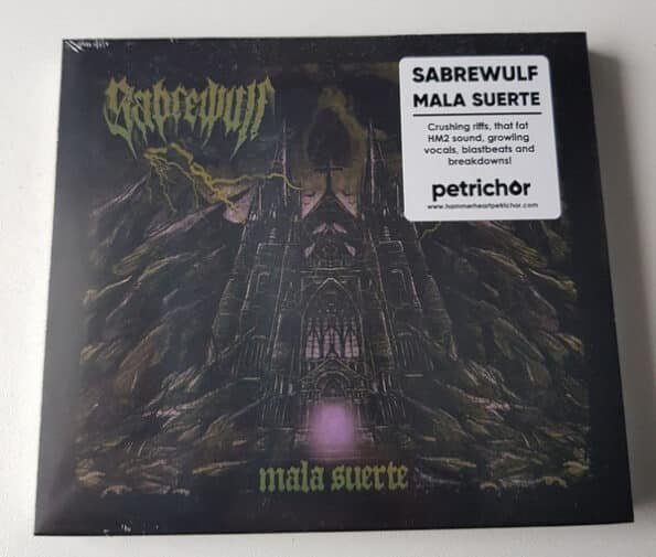 sabrewulf mala suerte slipcase cd